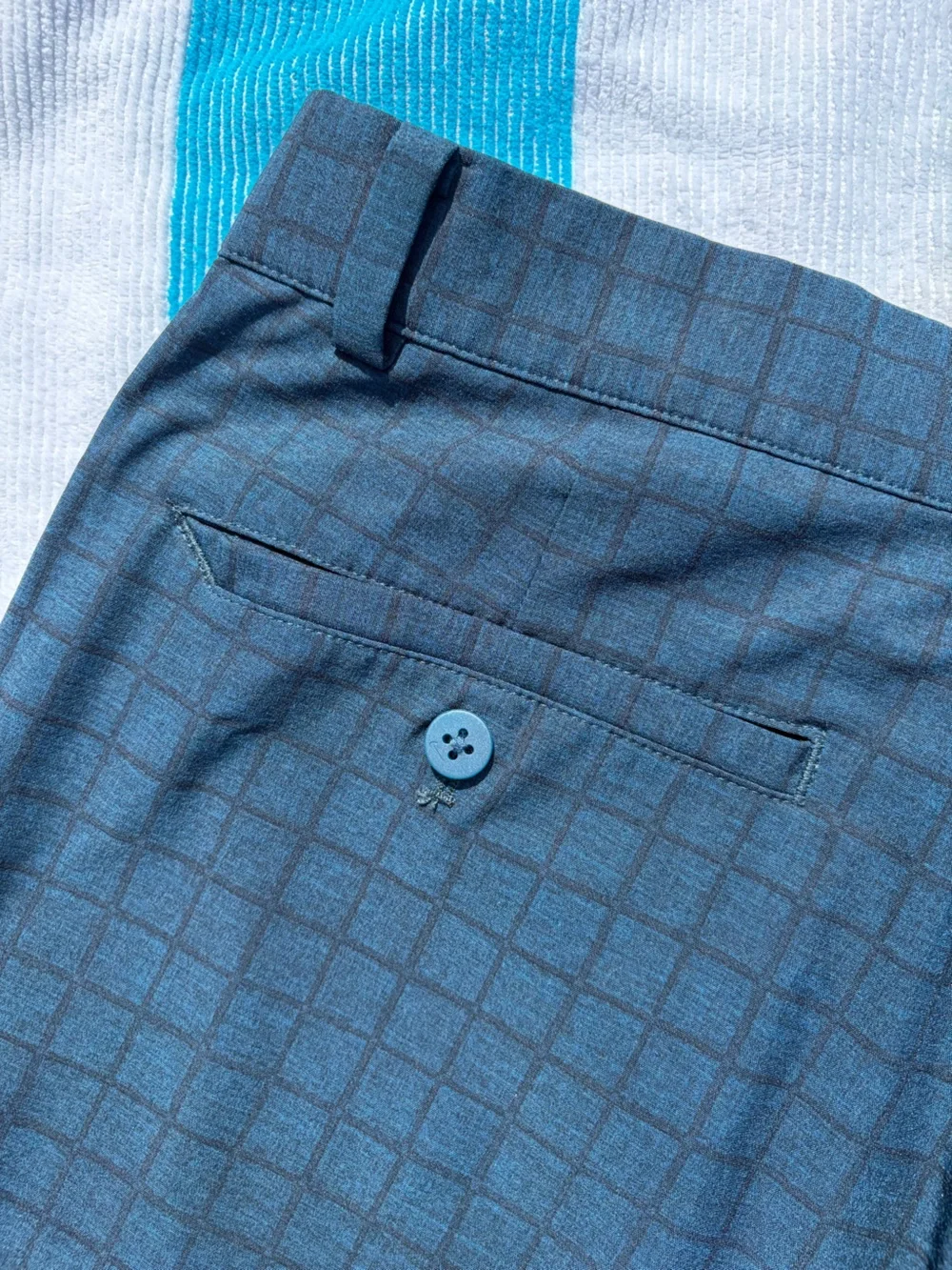 Nike Golf Dri-Fit  Men's Blue Athletic Shorts size 32 Waist Like New - Picture 5 of 5